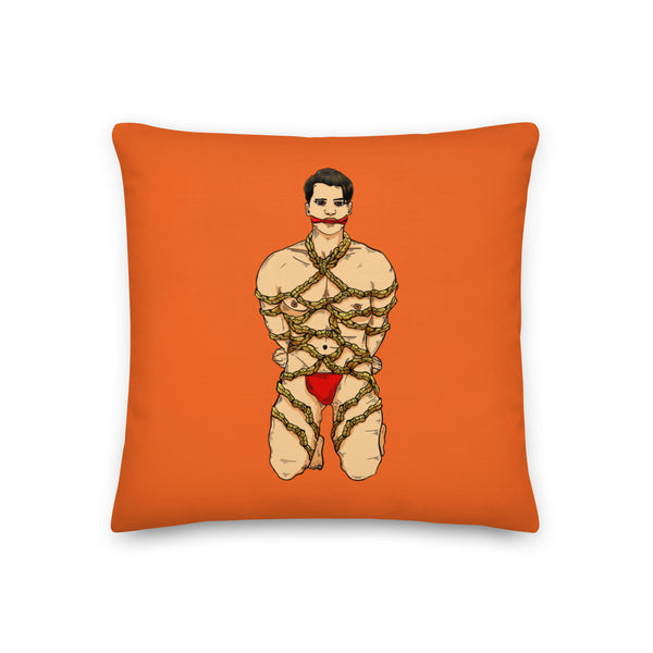  Shibari Pillow by Queer In The World Originals sold by Queer In The World: The Shop - LGBT Merch Fashion