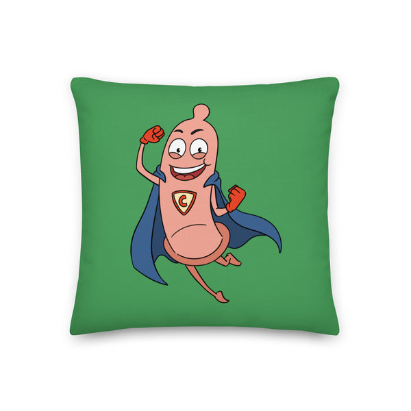  Super Condom Pillow by Queer In The World Originals sold by Queer In The World: The Shop - LGBT Merch Fashion