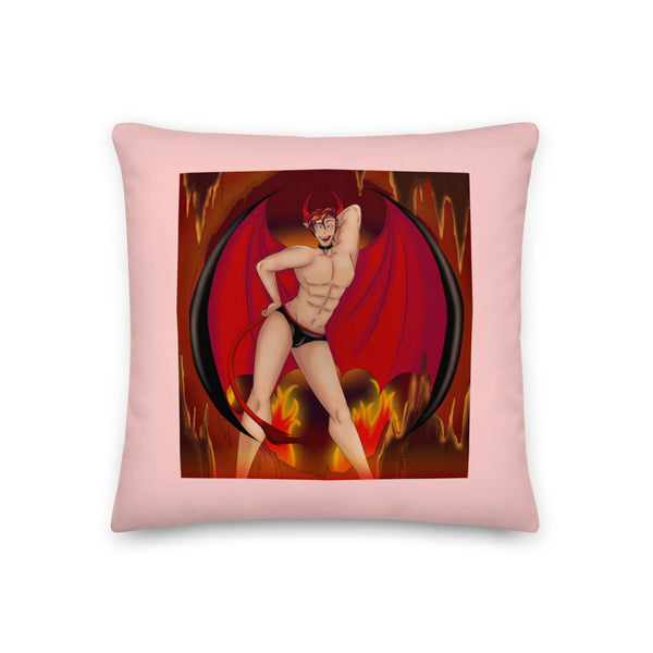  The Demon Of Homosexuality Pillow by Queer In The World Originals sold by Queer In The World: The Shop - LGBT Merch Fashion