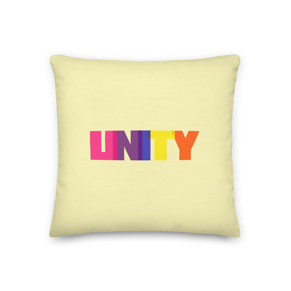  Unity Pillow by Queer In The World Originals sold by Queer In The World: The Shop - LGBT Merch Fashion