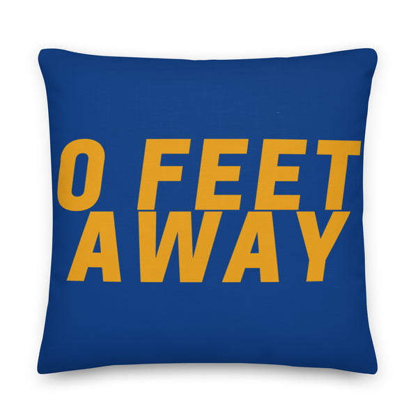  Zero Feet Away Grindr Premium Pillow by Queer In The World Originals sold by Queer In The World: The Shop - LGBT Merch Fashion