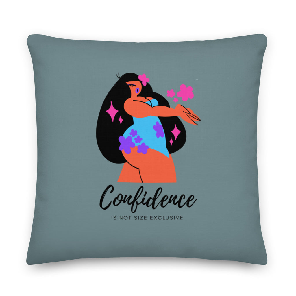  Body Confidence Pillow by Queer In The World Originals sold by Queer In The World: The Shop - LGBT Merch Fashion