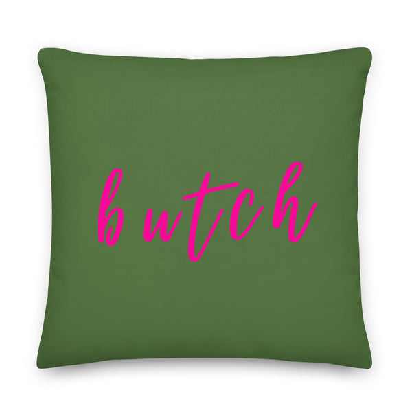  Butch Pillow by Queer In The World Originals sold by Queer In The World: The Shop - LGBT Merch Fashion