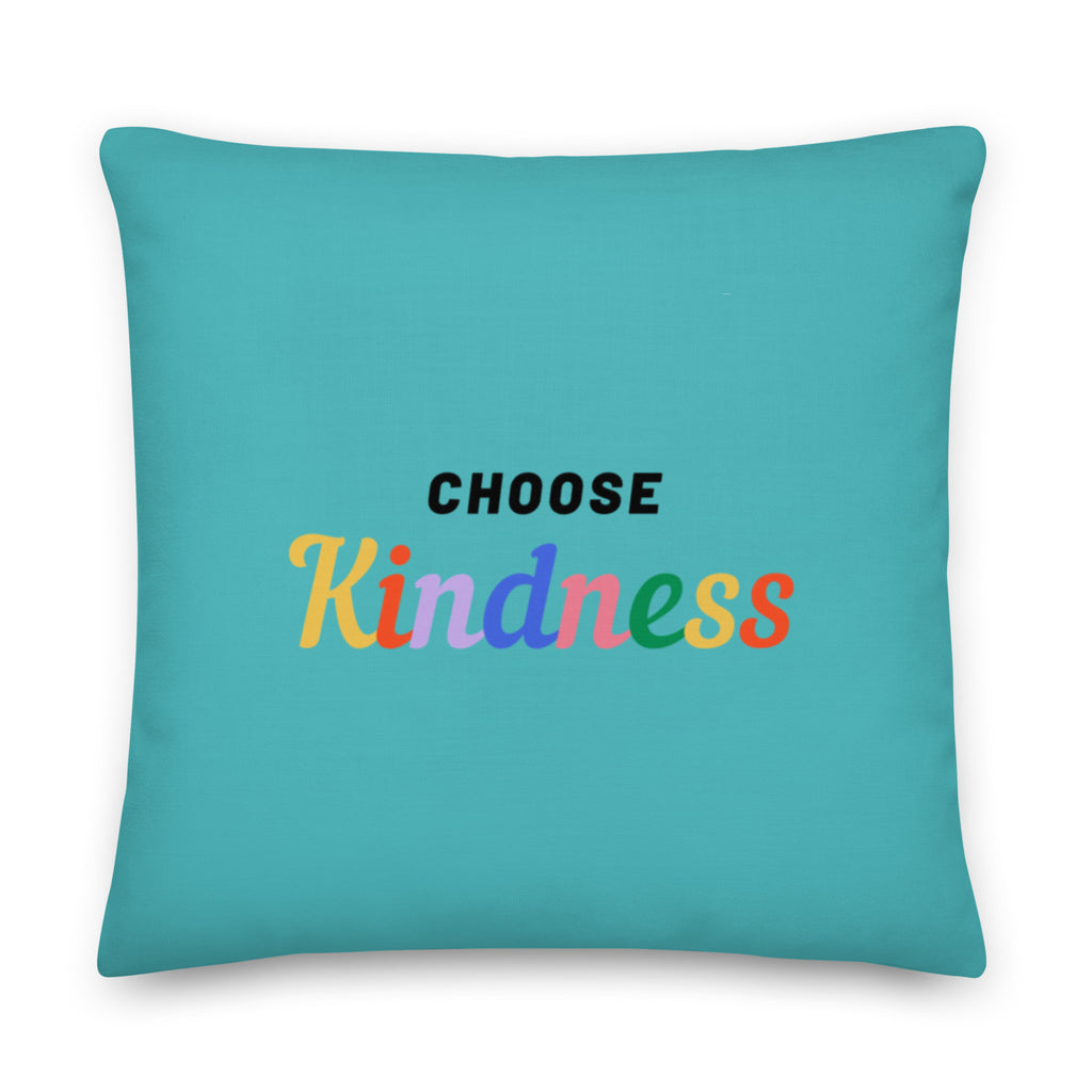 Choose Kindness Pillow by Queer In The World Originals sold by Queer In The World: The Shop - LGBT Merch Fashion
