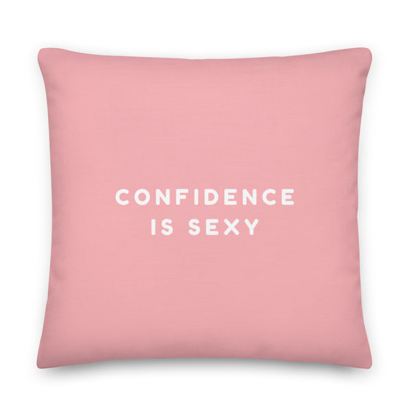  Confidence Is Sexy Pillow by Queer In The World Originals sold by Queer In The World: The Shop - LGBT Merch Fashion