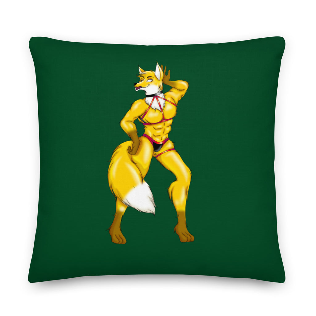  Hot Gay Furry Pillow by Queer In The World Originals sold by Queer In The World: The Shop - LGBT Merch Fashion