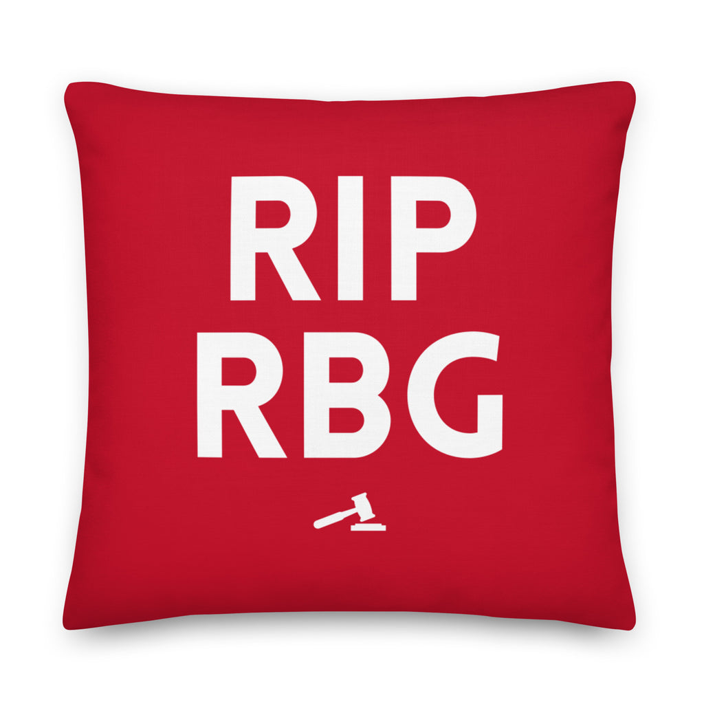  Rip Rbg Pillow by Queer In The World Originals sold by Queer In The World: The Shop - LGBT Merch Fashion