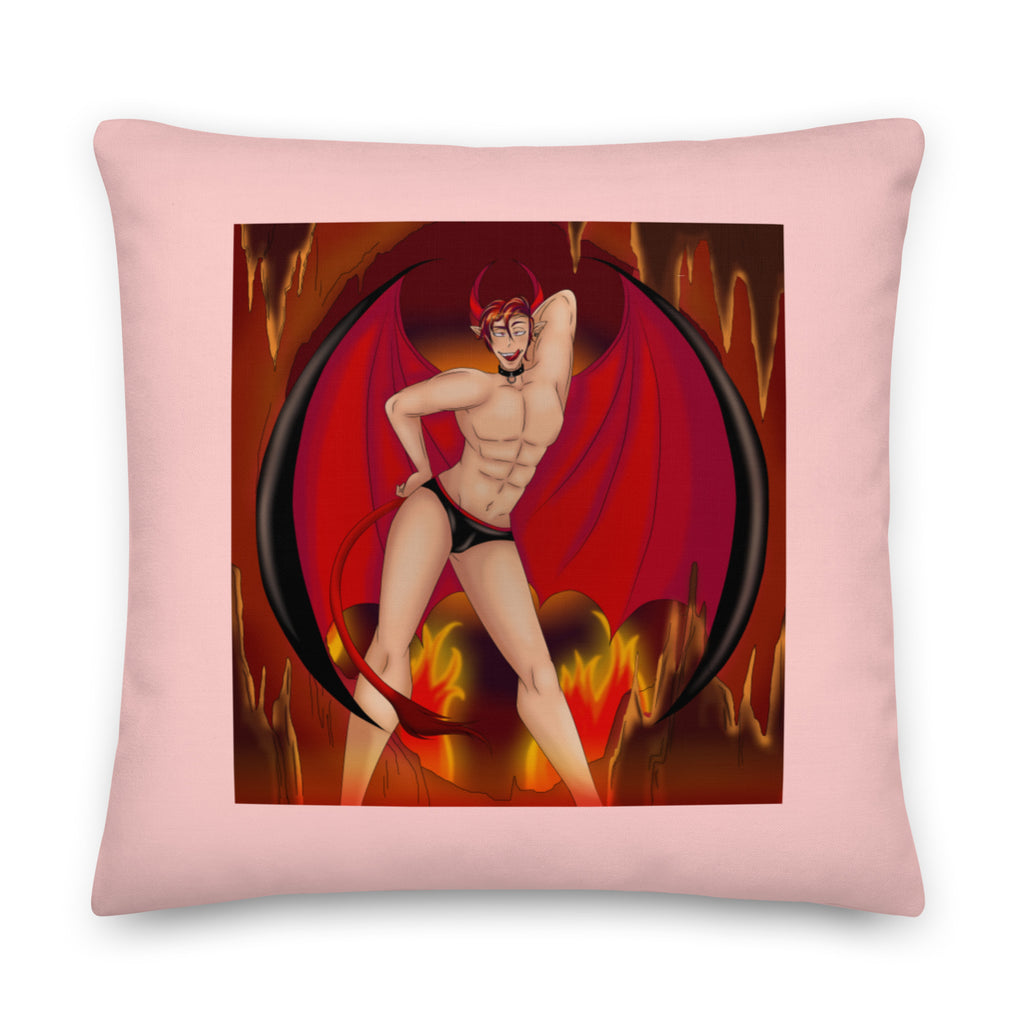  The Demon Of Homosexuality Pillow by Queer In The World Originals sold by Queer In The World: The Shop - LGBT Merch Fashion
