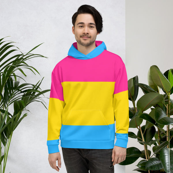  Pansexual Pride All-Over Hoodie by Queer In The World Originals sold by Queer In The World: The Shop - LGBT Merch Fashion