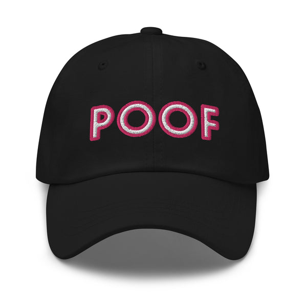 Black Poof Cap by Queer In The World Originals sold by Queer In The World: The Shop - LGBT Merch Fashion