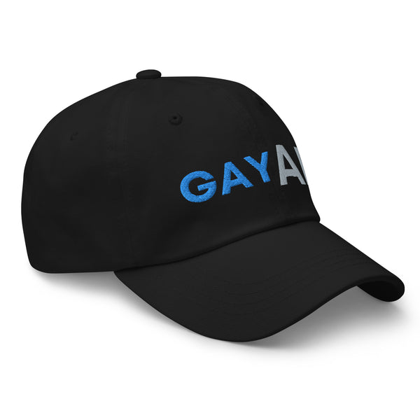 Black Gay AF Cap by Queer In The World Originals sold by Queer In The World: The Shop - LGBT Merch Fashion