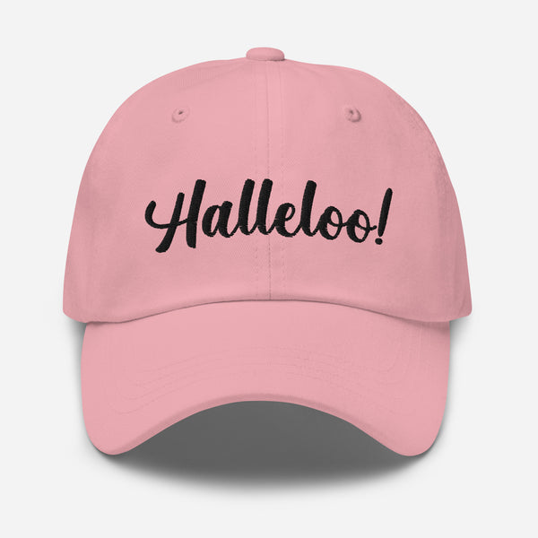 Pink Halleloo! Cap by Queer In The World Originals sold by Queer In The World: The Shop - LGBT Merch Fashion