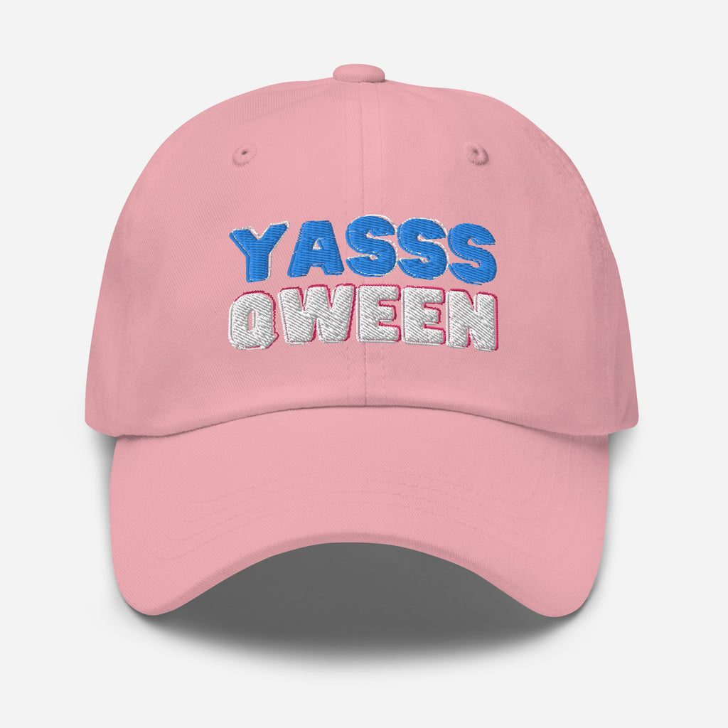 Pink Yasss Qween Cap by Queer In The World Originals sold by Queer In The World: The Shop - LGBT Merch Fashion