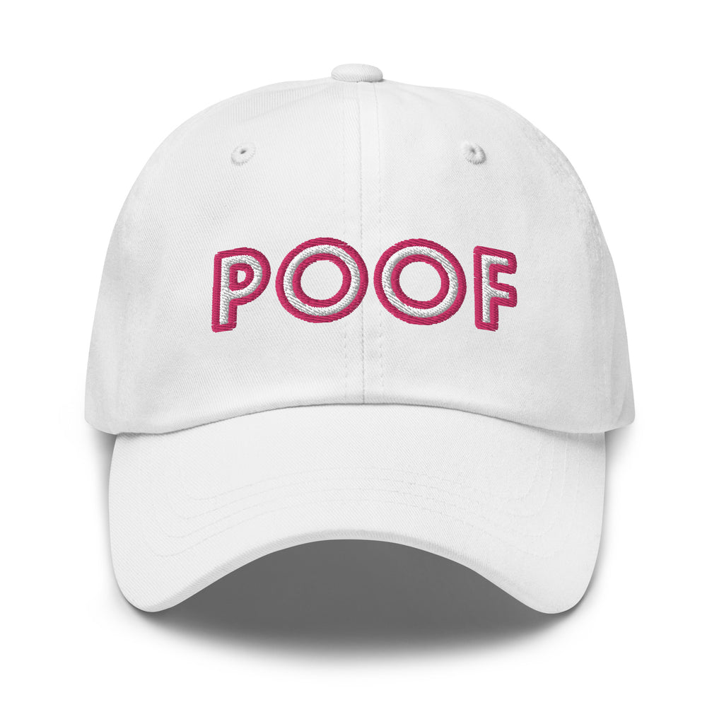 White Poof Cap by Queer In The World Originals sold by Queer In The World: The Shop - LGBT Merch Fashion