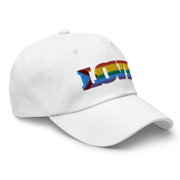  Progress LGBT Love Cap by Queer In The World Originals sold by Queer In The World: The Shop - LGBT Merch Fashion