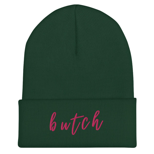 Spruce Butch Cuffed Beanie by Queer In The World Originals sold by Queer In The World: The Shop - LGBT Merch Fashion