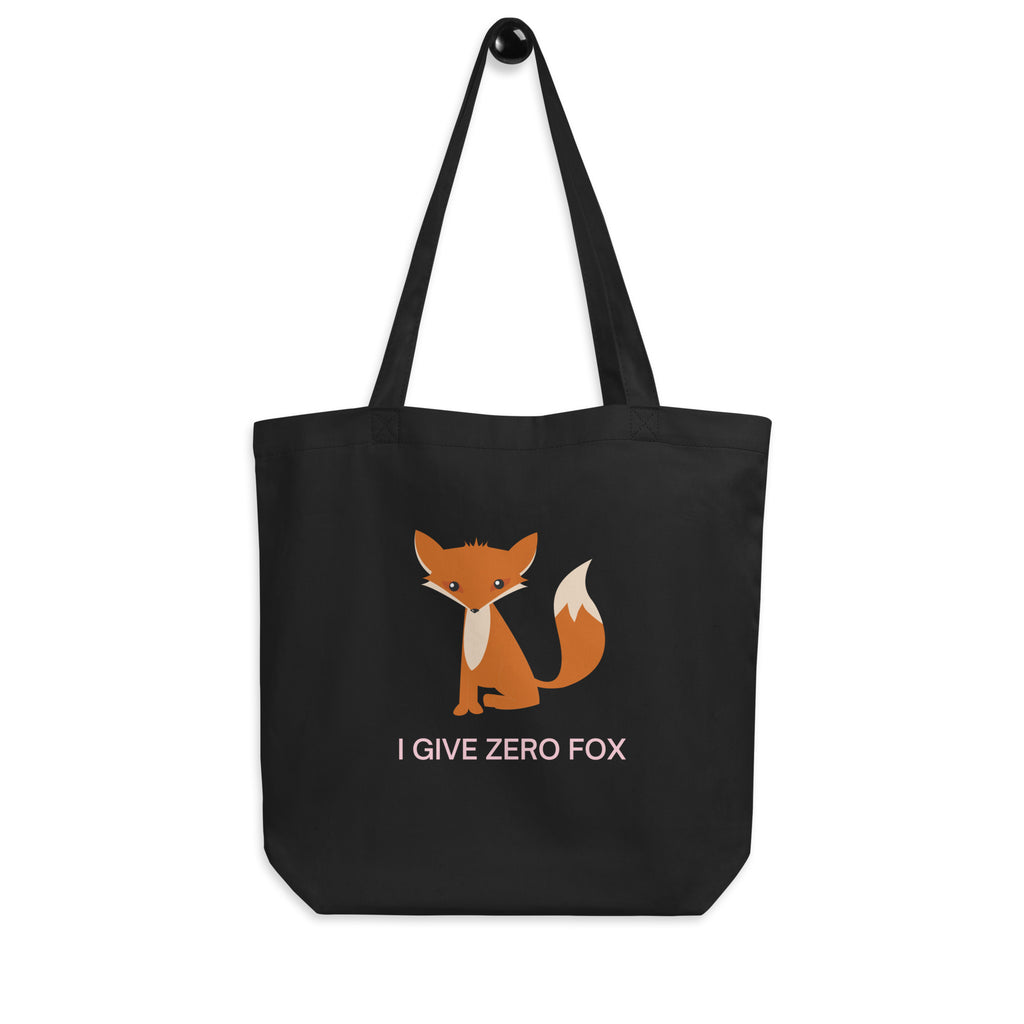  I Give Zero Fox Eco Tote Bag by Queer In The World Originals sold by Queer In The World: The Shop - LGBT Merch Fashion