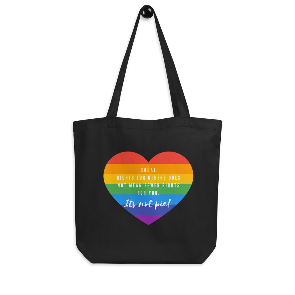  It's Not Pie Eco Tote Bag by Queer In The World Originals sold by Queer In The World: The Shop - LGBT Merch Fashion