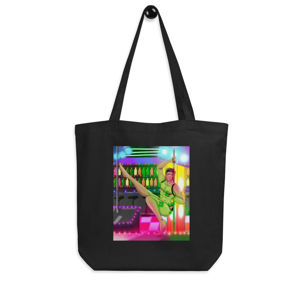 Black Love At A Gay Go-Go Bar Eco Tote Bag by Queer In The World Originals sold by Queer In The World: The Shop - LGBT Merch Fashion