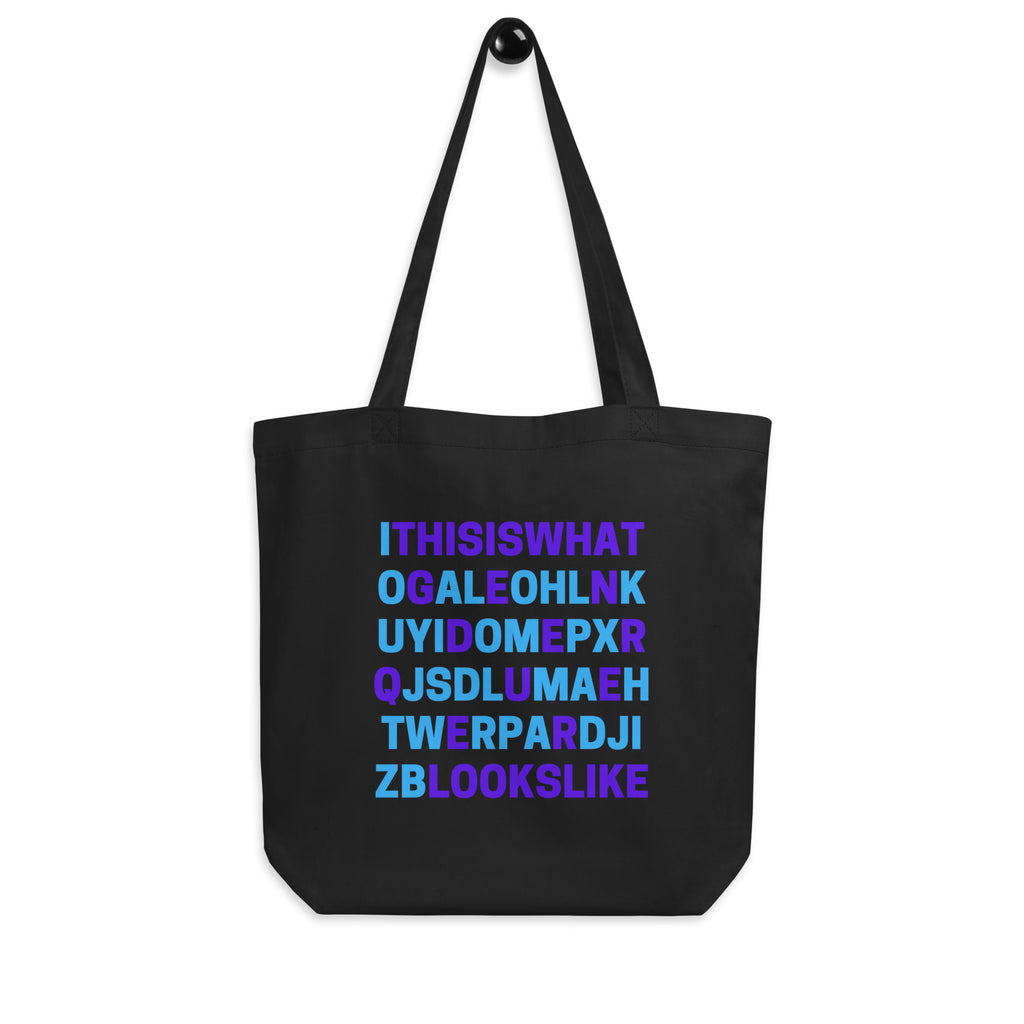 Black This Is What Genderqueer Looks Like Eco Tote Bag by Queer In The World Originals sold by Queer In The World: The Shop - LGBT Merch Fashion