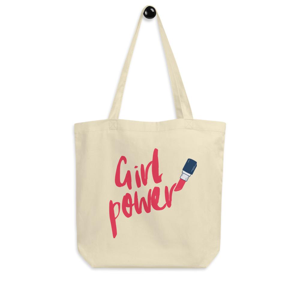 Oyster Girl Power Eco Tote Bag by Queer In The World Originals sold by Queer In The World: The Shop - LGBT Merch Fashion