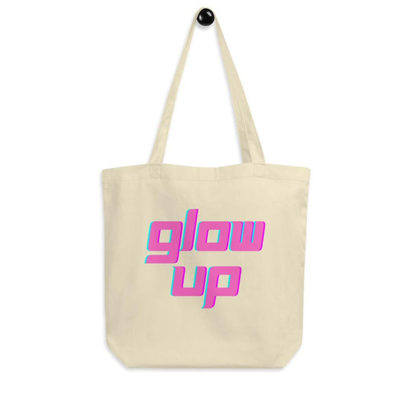 Oyster Glow Up Eco Tote Bag by Queer In The World Originals sold by Queer In The World: The Shop - LGBT Merch Fashion