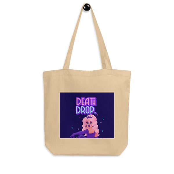 Oyster Death Drop Eco Tote Bag by Queer In The World Originals sold by Queer In The World: The Shop - LGBT Merch Fashion