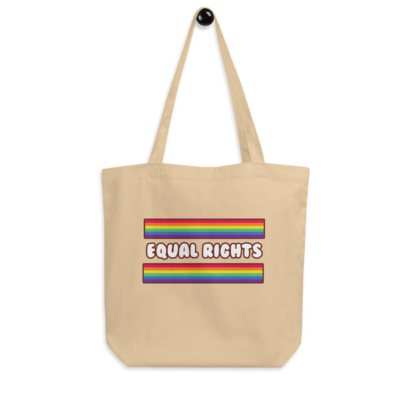 Oyster Equal Rights Eco Tote Bag by Queer In The World Originals sold by Queer In The World: The Shop - LGBT Merch Fashion