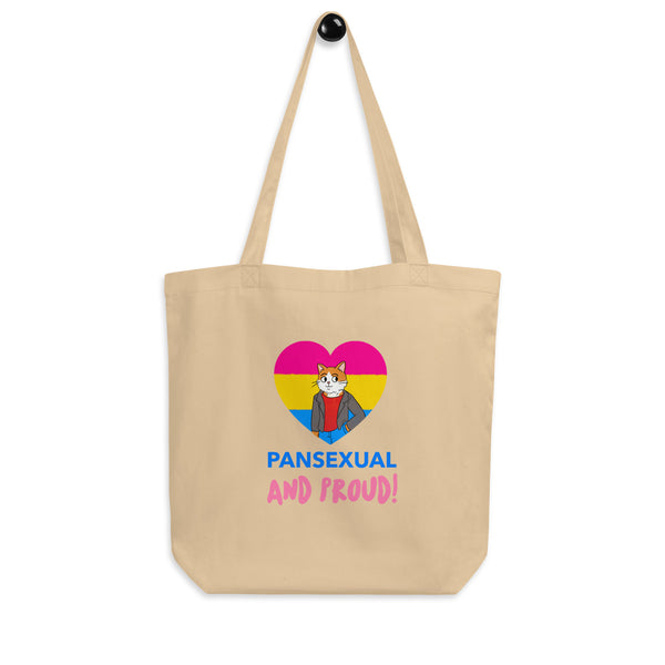 Oyster Pansexual And Proud Eco Tote Bag by Queer In The World Originals sold by Queer In The World: The Shop - LGBT Merch Fashion