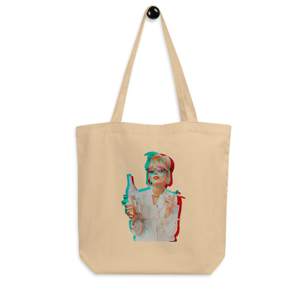 Oyster Patsy Stone Absolutely Fabulous Eco Tote Bag by Queer In The World Originals sold by Queer In The World: The Shop - LGBT Merch Fashion