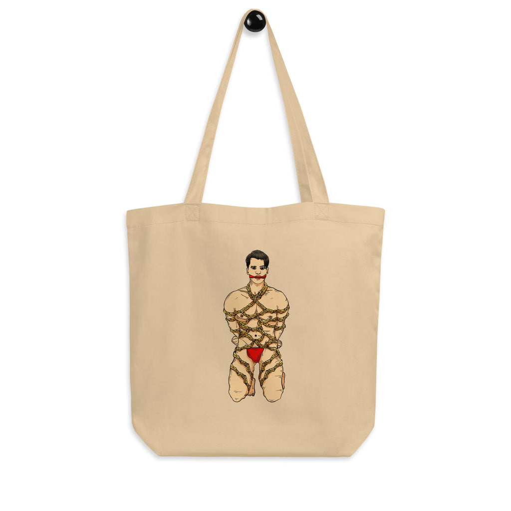  Shibari Eco Tote Bag by Queer In The World Originals sold by Queer In The World: The Shop - LGBT Merch Fashion