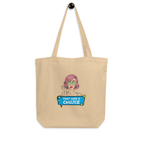 Oyster That Was A Choice Eco Tote Bag by Queer In The World Originals sold by Queer In The World: The Shop - LGBT Merch Fashion