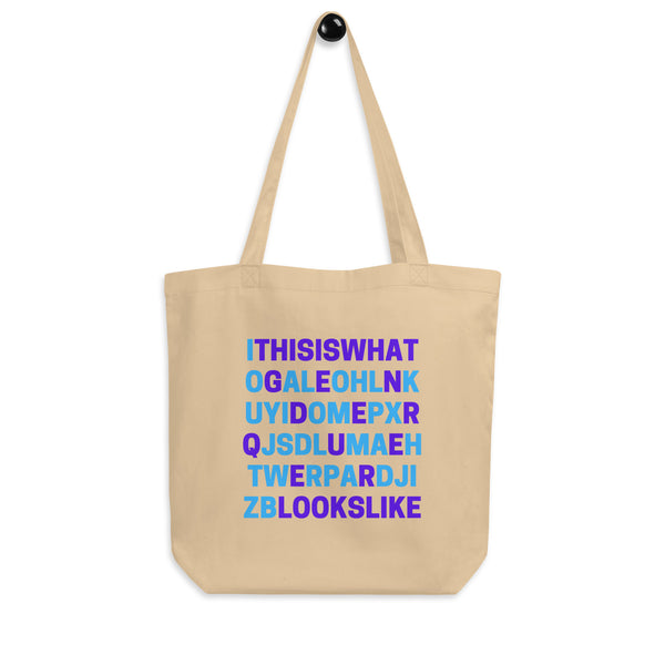 Oyster This Is What Genderqueer Looks Like Eco Tote Bag by Queer In The World Originals sold by Queer In The World: The Shop - LGBT Merch Fashion