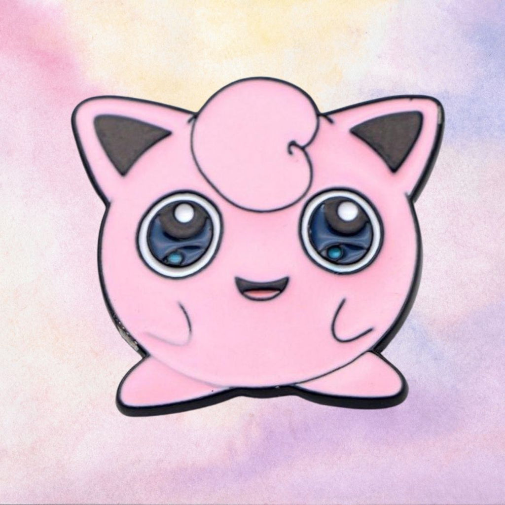  Jigglypuff Enamel Pin by Queer In The World sold by Queer In The World: The Shop - LGBT Merch Fashion