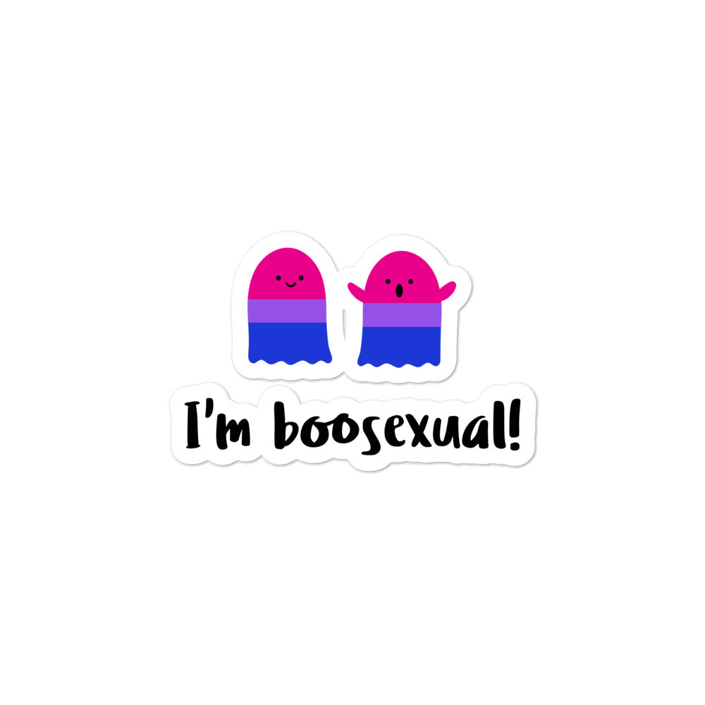  I'm Boosexual Bubble-Free Stickers by Queer In The World Originals sold by Queer In The World: The Shop - LGBT Merch Fashion
