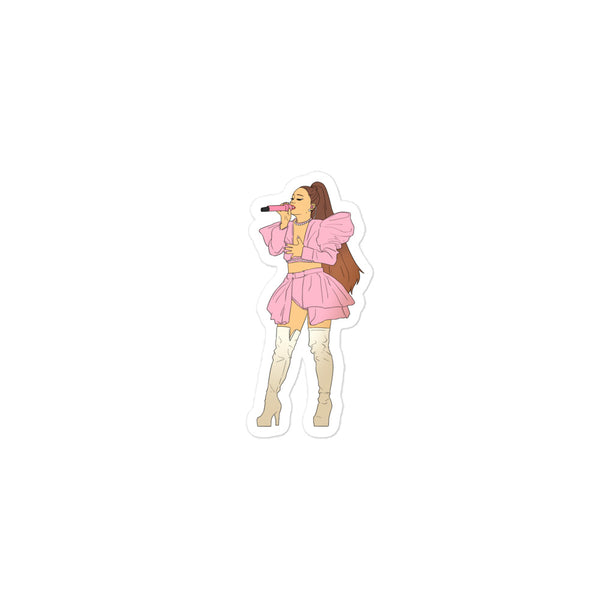  Ariana Grande Bubble-Free Stickers by Queer In The World Originals sold by Queer In The World: The Shop - LGBT Merch Fashion