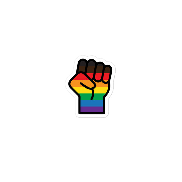  BLM LGBT Resist Bubble-Free Stickers by Queer In The World Originals sold by Queer In The World: The Shop - LGBT Merch Fashion