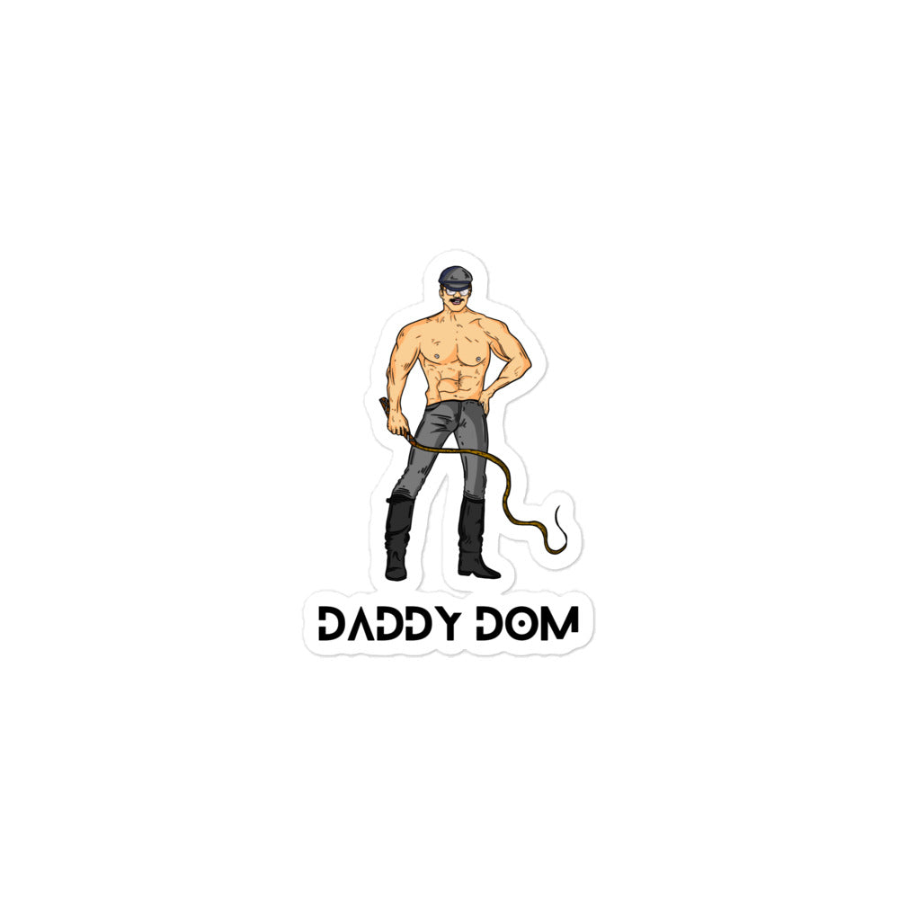 Daddy Dom Bubble-Free Stickers – Queer In The World: The Shop