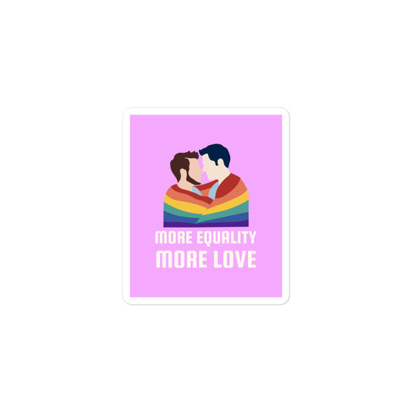  LGBT Couple Bubble-Free Stickers by Queer In The World Originals sold by Queer In The World: The Shop - LGBT Merch Fashion