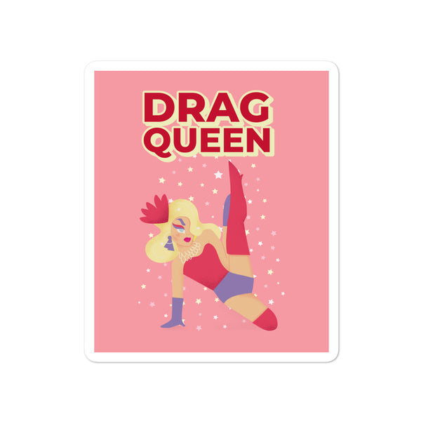  Drag Queen Bubble-Free Stickers by Queer In The World Originals sold by Queer In The World: The Shop - LGBT Merch Fashion