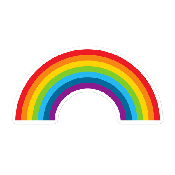  Rainbow Bubble-Free Stickers by Queer In The World Originals sold by Queer In The World: The Shop - LGBT Merch Fashion