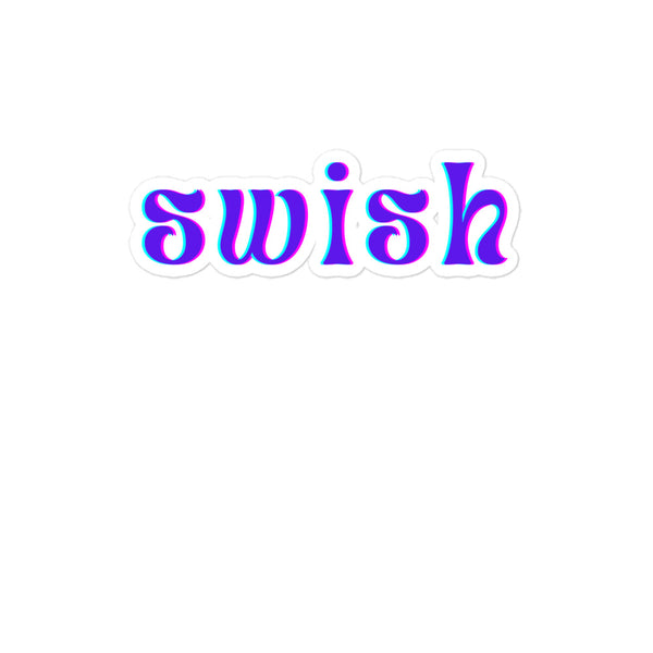  Swish Bubble-Free Stickers by Queer In The World Originals sold by Queer In The World: The Shop - LGBT Merch Fashion