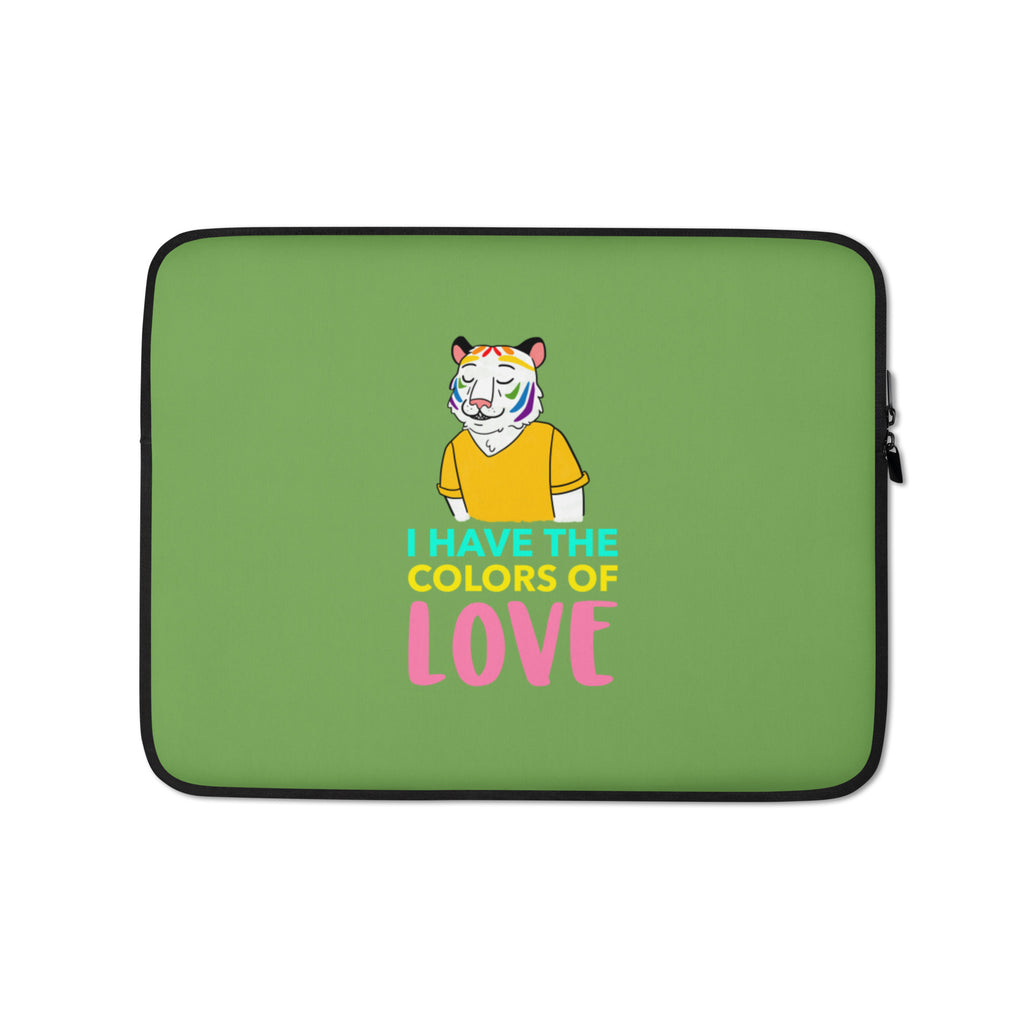  I Have The Color Of Love Laptop Sleeve by Queer In The World Originals sold by Queer In The World: The Shop - LGBT Merch Fashion