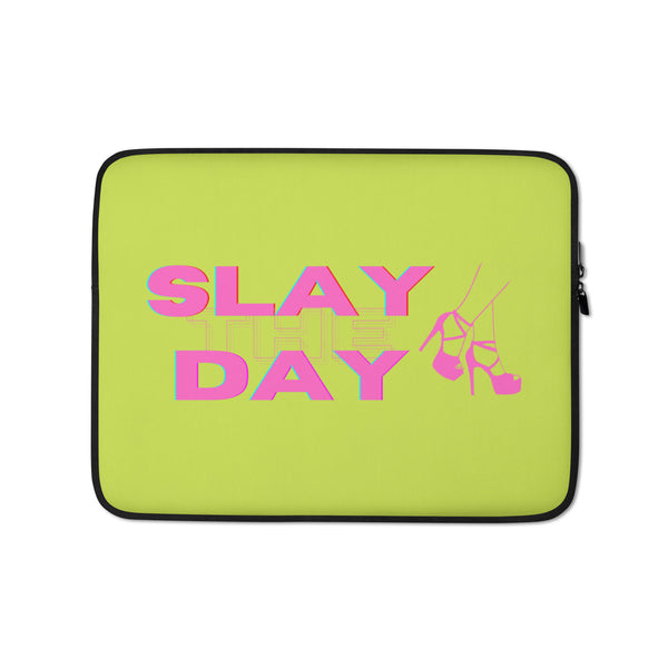  Slay The Day Laptop Sleeve by Queer In The World Originals sold by Queer In The World: The Shop - LGBT Merch Fashion