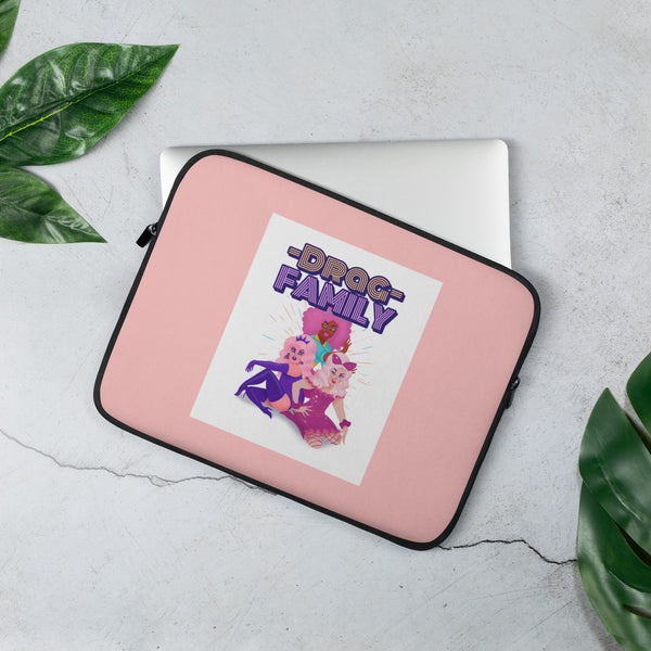  Drag Family Laptop Sleeve by Queer In The World Originals sold by Queer In The World: The Shop - LGBT Merch Fashion