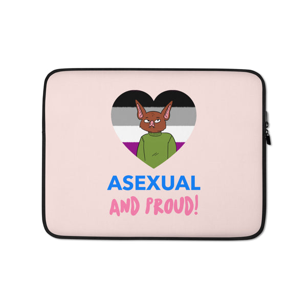  Asexual And Proud Laptop Sleeve by Queer In The World Originals sold by Queer In The World: The Shop - LGBT Merch Fashion