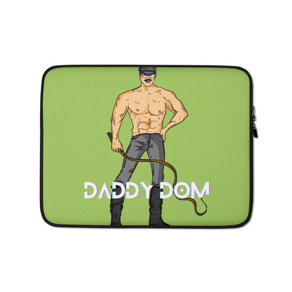  Daddy Dom Laptop Sleeve by Queer In The World Originals sold by Queer In The World: The Shop - LGBT Merch Fashion