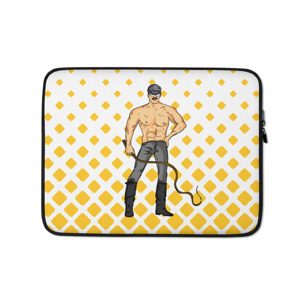  Dominant Daddy Laptop Sleeve by Queer In The World Originals sold by Queer In The World: The Shop - LGBT Merch Fashion