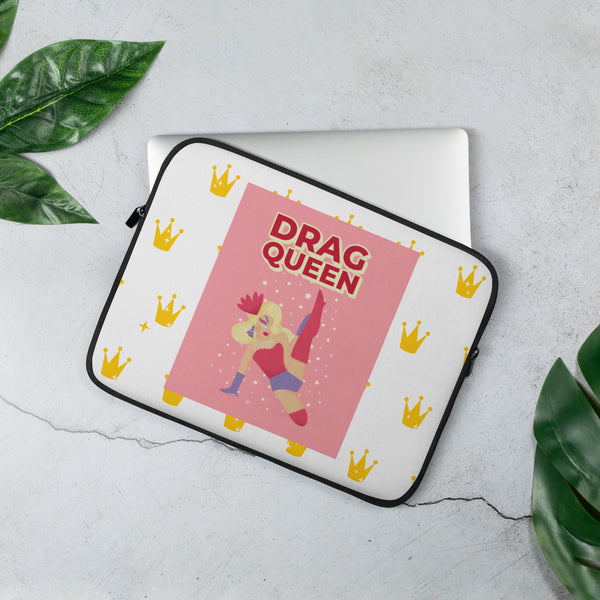  Drag Queen Laptop Sleeve by Queer In The World Originals sold by Queer In The World: The Shop - LGBT Merch Fashion