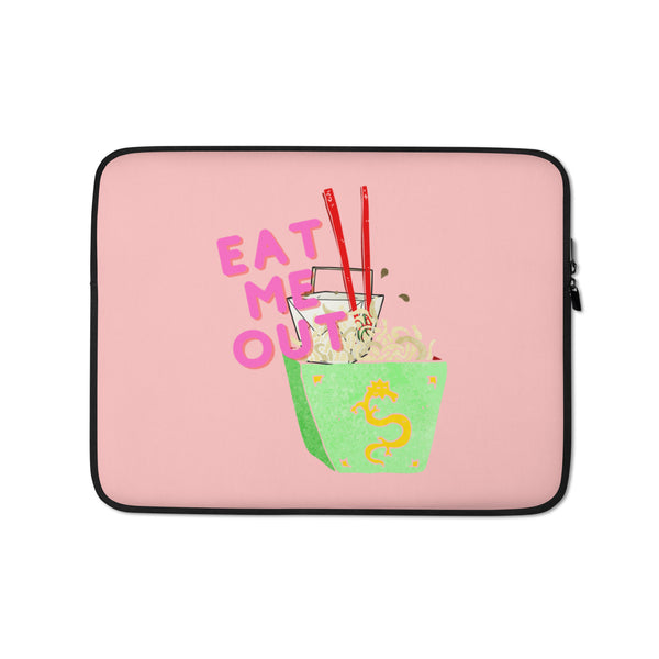  Eat Me Out Laptop Sleeve by Queer In The World Originals sold by Queer In The World: The Shop - LGBT Merch Fashion